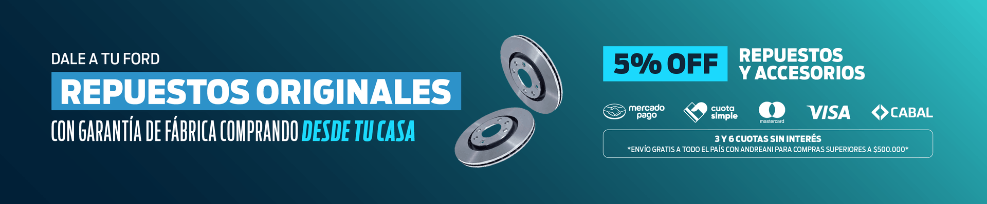Banner repuestos
